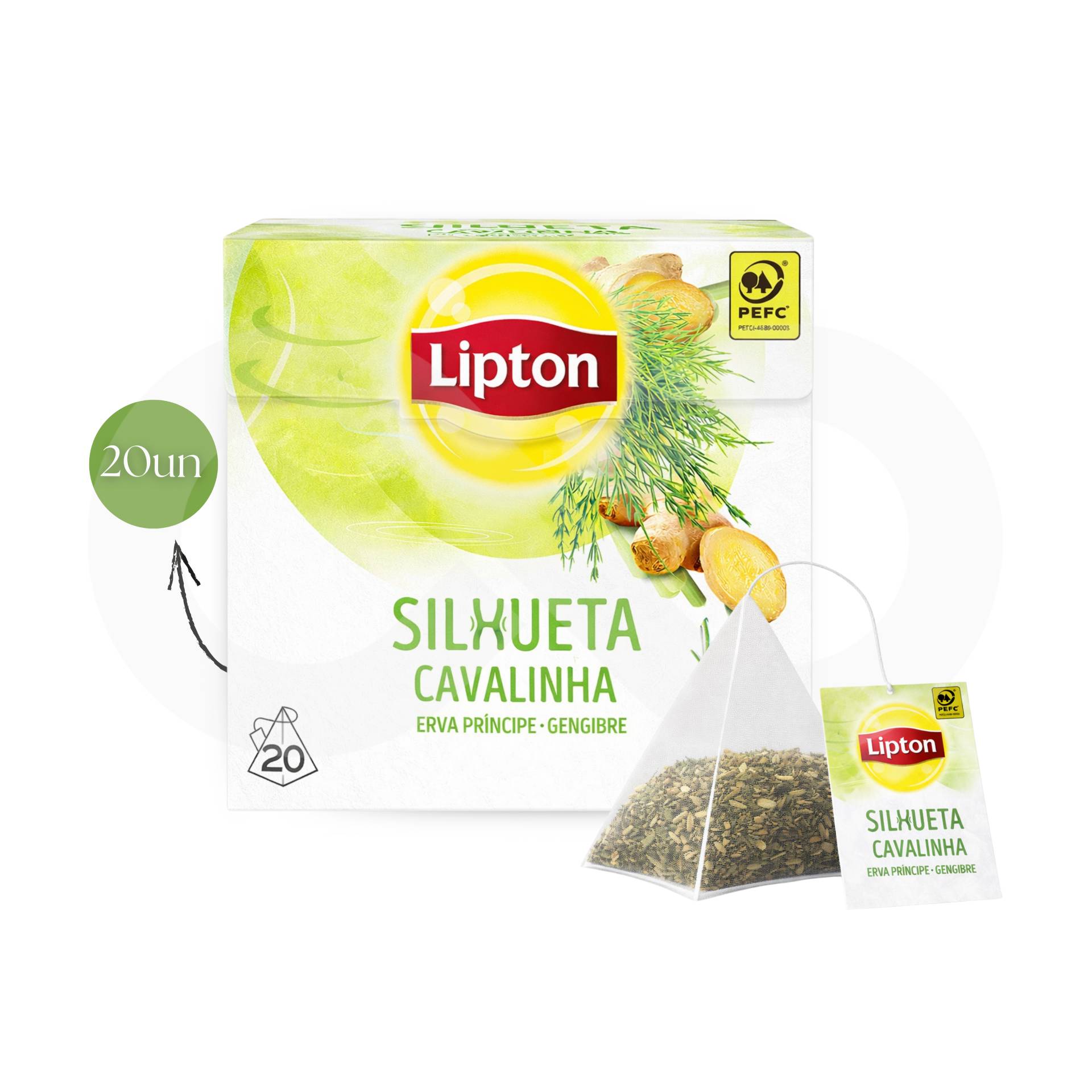 LIPTON® Thee Silhouet, Paardenstaartthee 20 st.