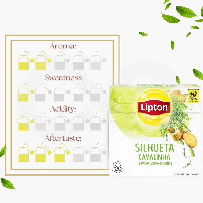 LIPTON� Thee Silhouet, Paardenstaartthee 20 st.