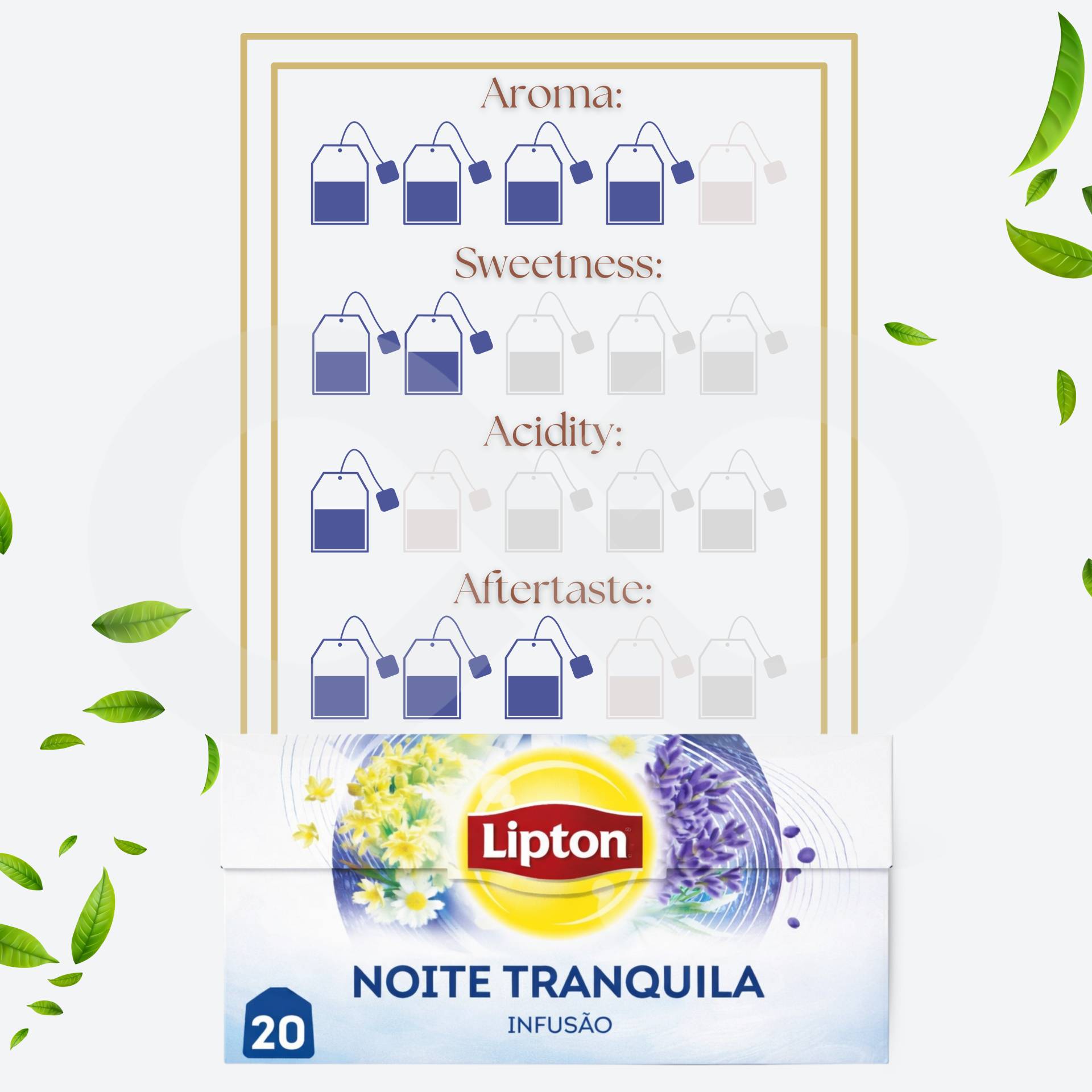 LIPTON® Tè Notte Tranquilla 20 pz.