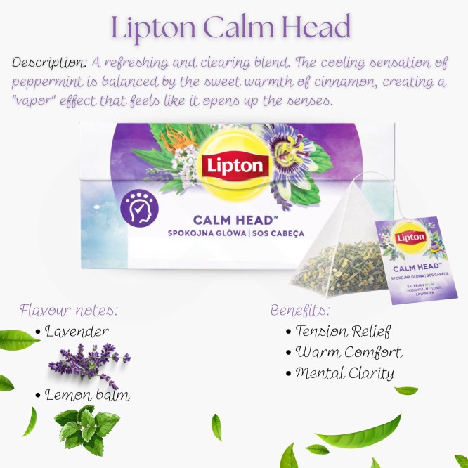 LIPTON® Tè SOS Testa 20 pz.
