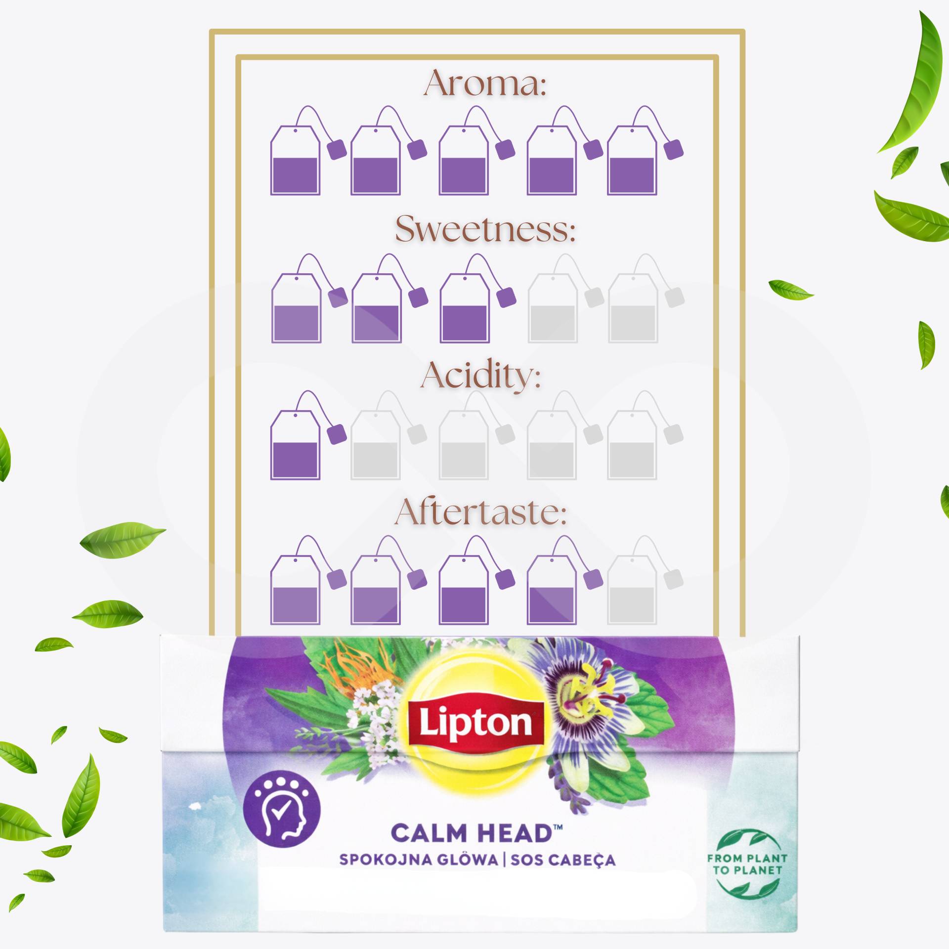 LIPTON® Tè SOS Testa 20 pz.