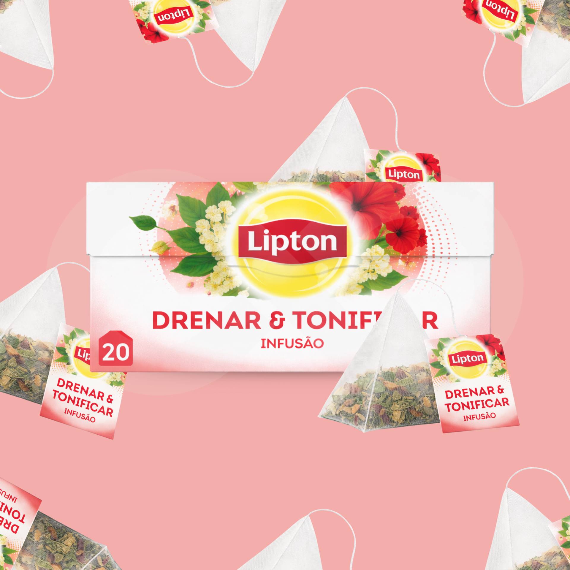 LIPTON® Tè Drenare E Tonificare 20 pz.