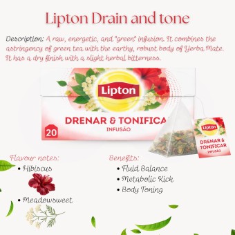 LIPTON� T� Drenare E Tonificare 20 pz.