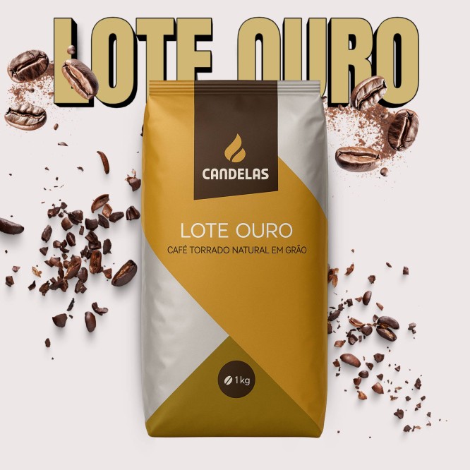 CANDELAS� Coffee Beans Lote Ouro 1kg