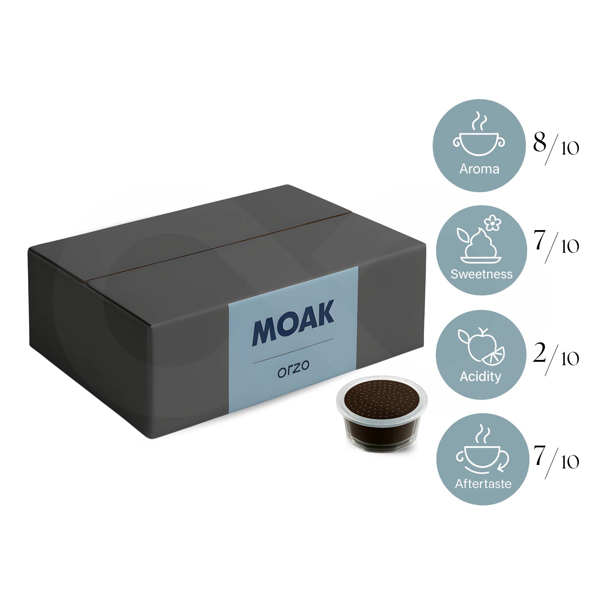 MOAKŪ Capsules IES Barley 25 un.