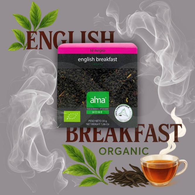 ALMA® Chá English Breakfast 15 un.