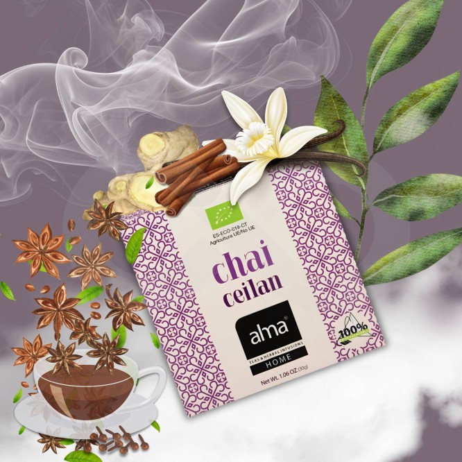 ALMAź Tea Chai Ceilan 15 un.