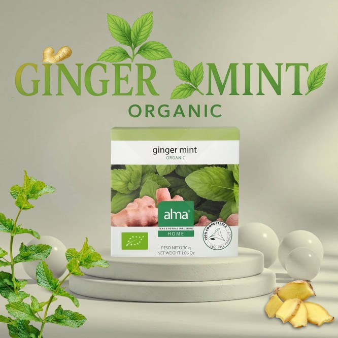 ALMAź Herbata Ginger Mint 15 szt.