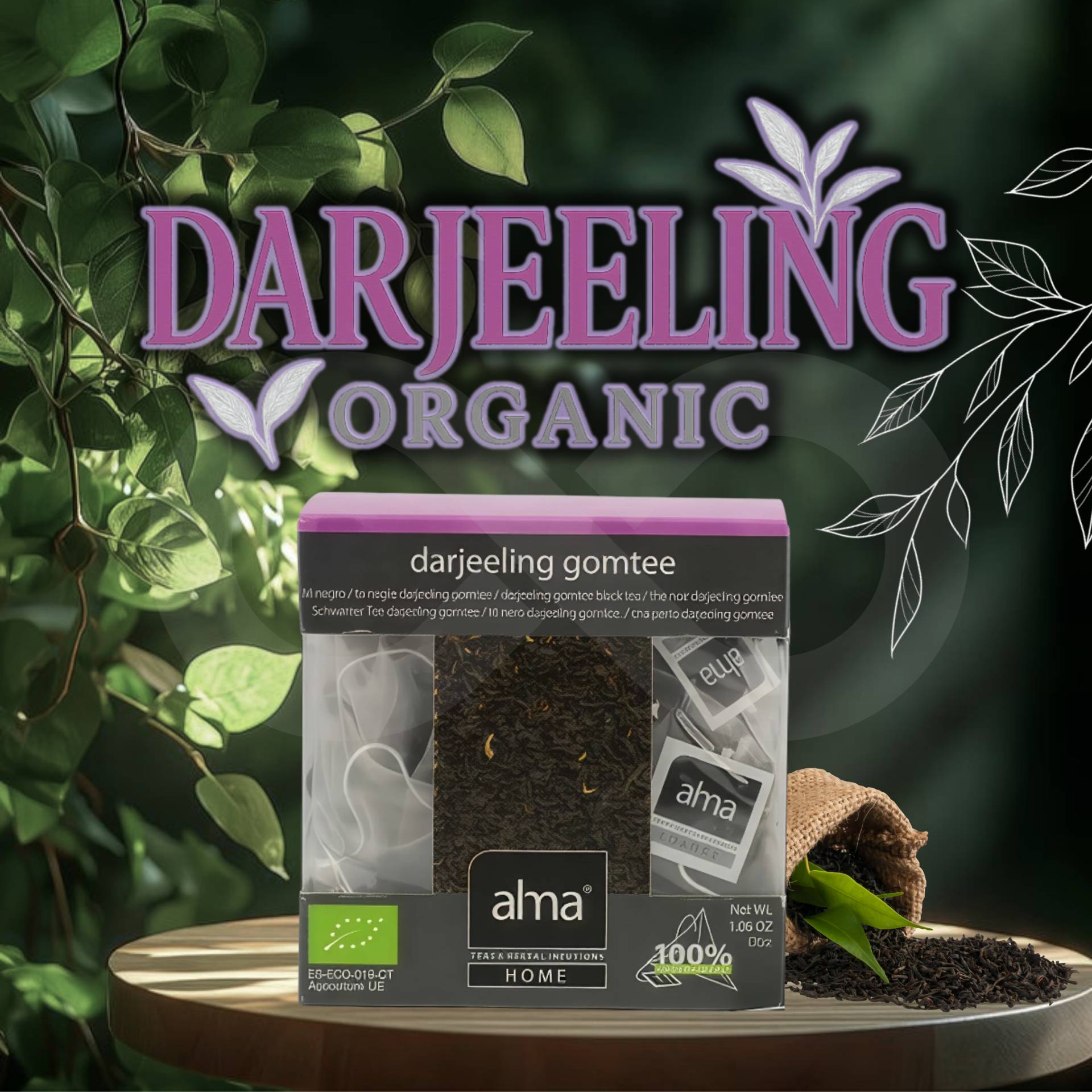 ALMA® Thee Darjeeling Gomtee 15 st.