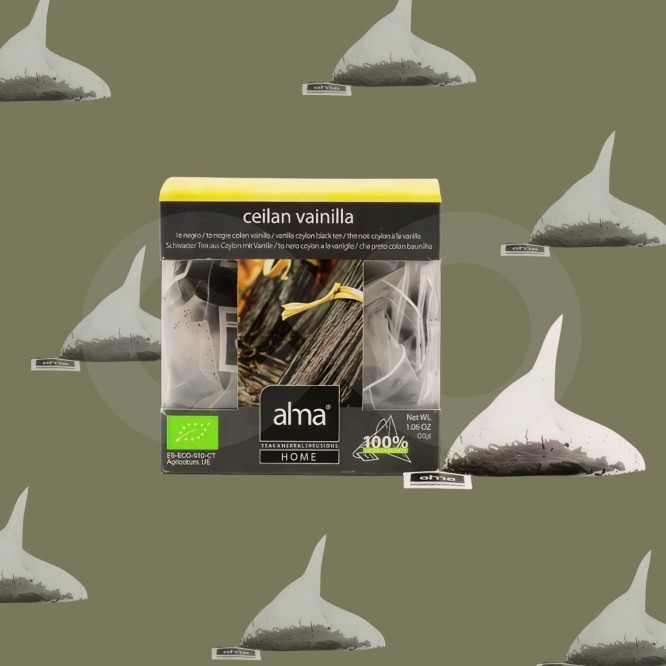 ALMA® Chá Ceilan Baunilha 15 un.