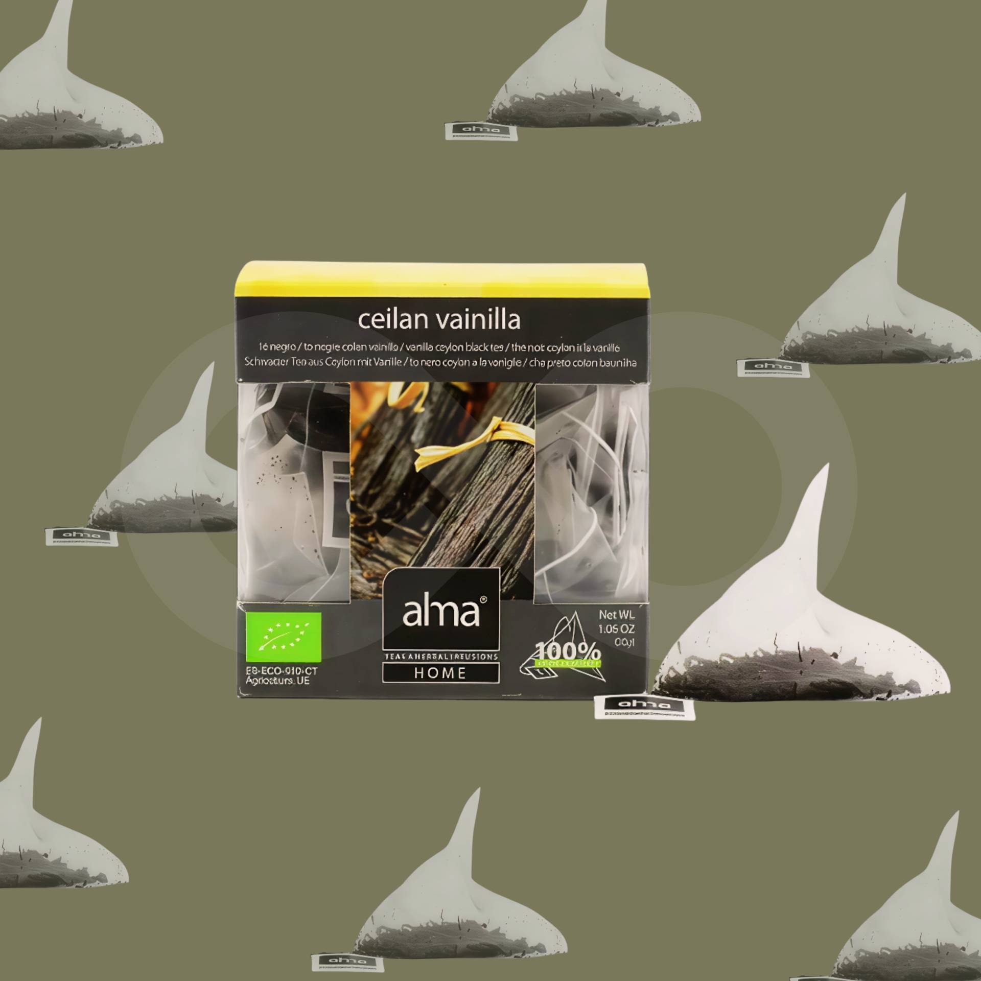 ALMA® Chá Ceilan Baunilha 15 un.