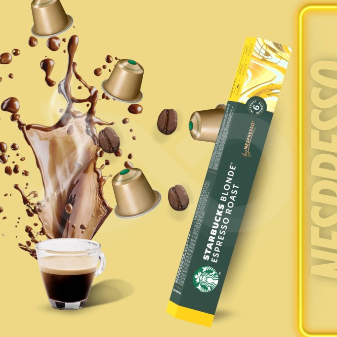 STARBUCKS® Capsules Nespresso Blonde Roast 10 st.