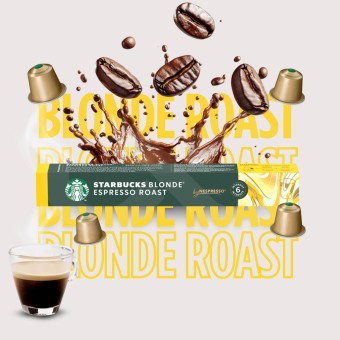 STARBUCKS� Nespresso Capsules Blonde Roast 10 un.