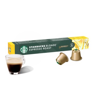 STARBUCKS� Nespresso Capsules Blonde Roast 10 un.