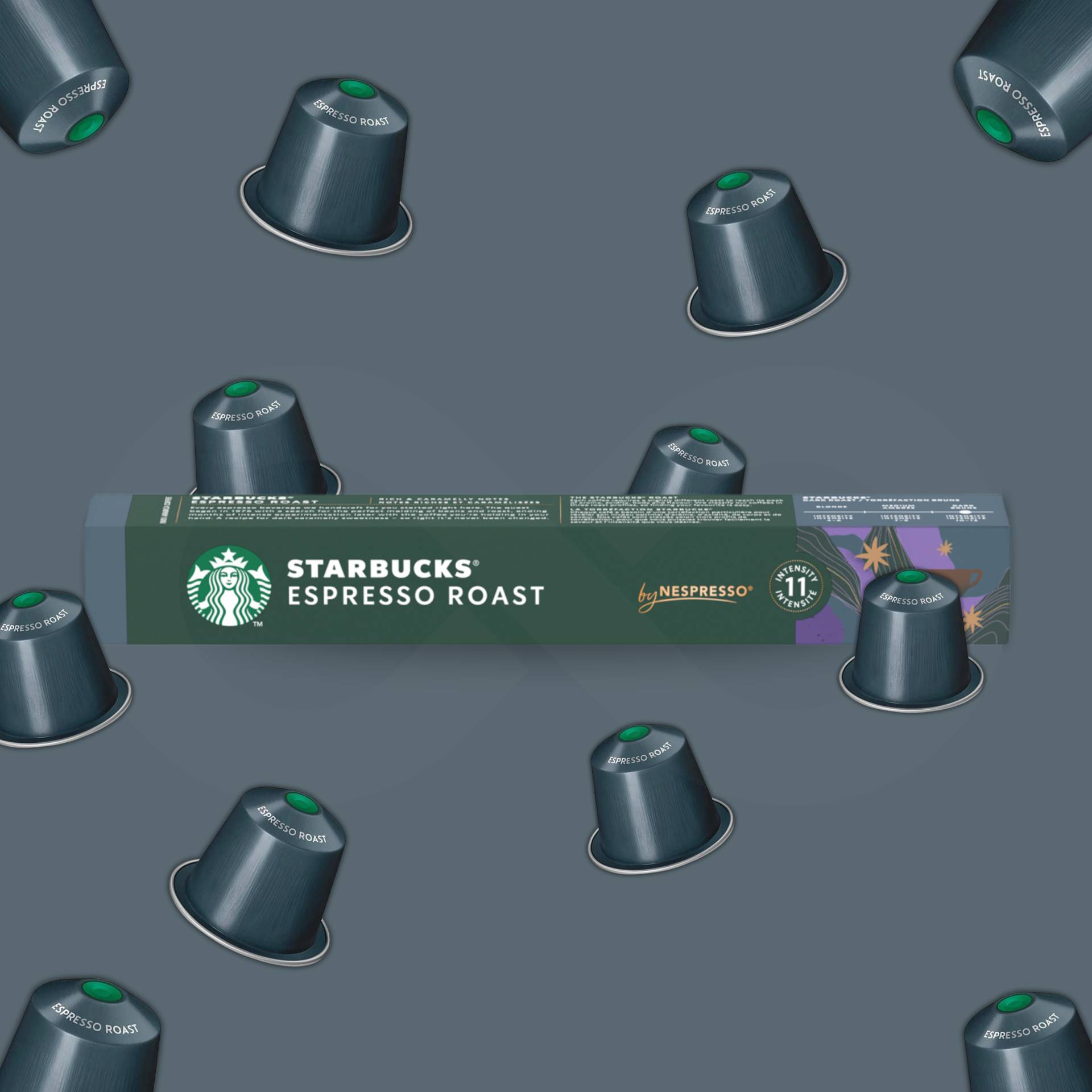 STARBUCKS® Capsules Nespresso Espresso Roast 10 st.