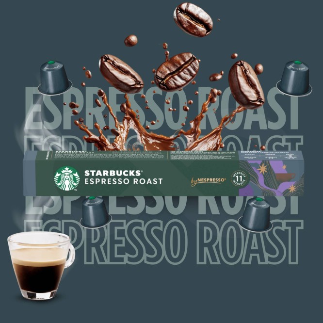 STARBUCKS� Capsules Nespresso Espresso Roast 10 st.
