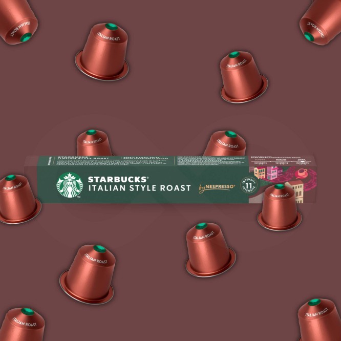 STARBUCKS® Kapseln Nespresso Italian Style Roast 10 Stk.