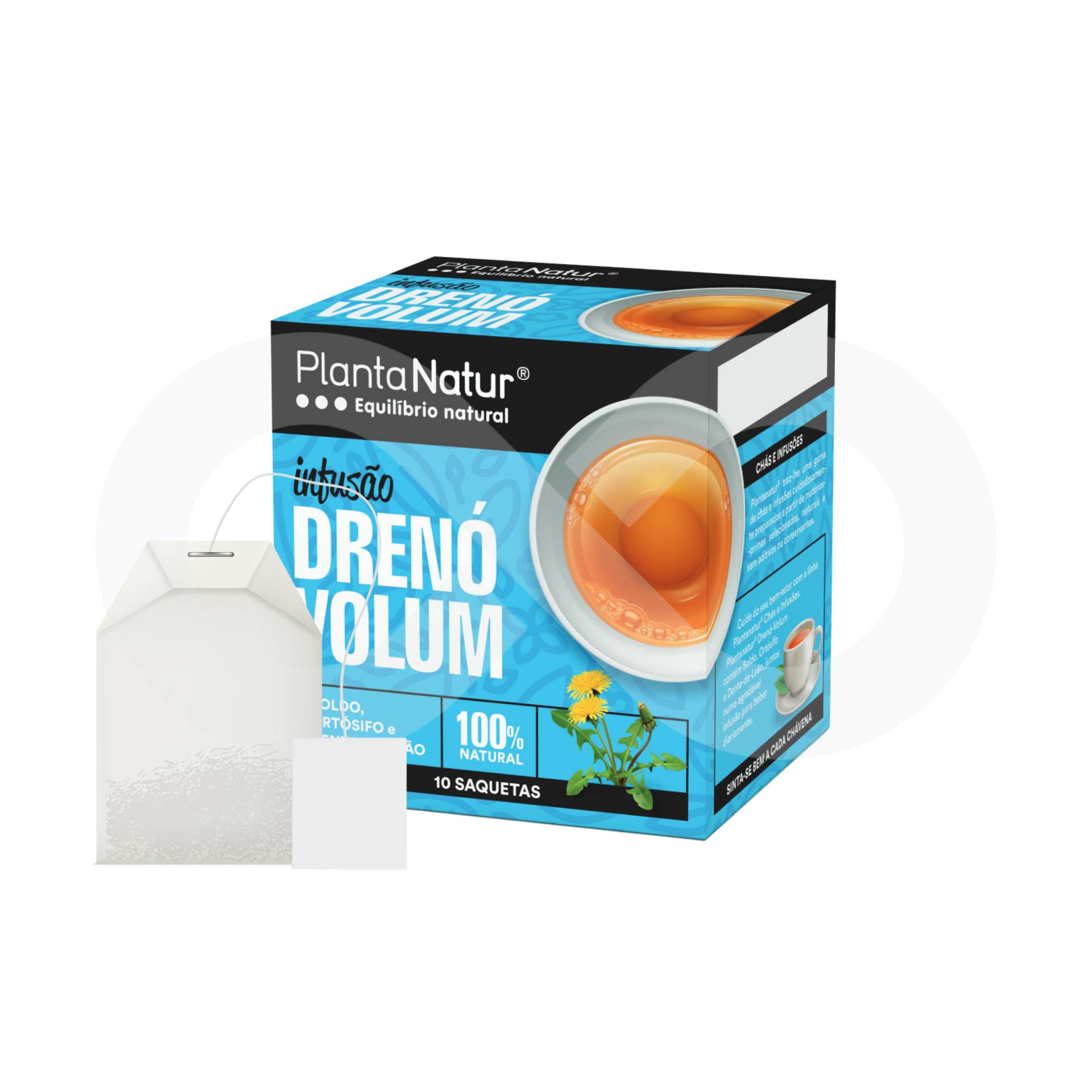 PLANTANATUR® Té Dreno Volume 10 uds.