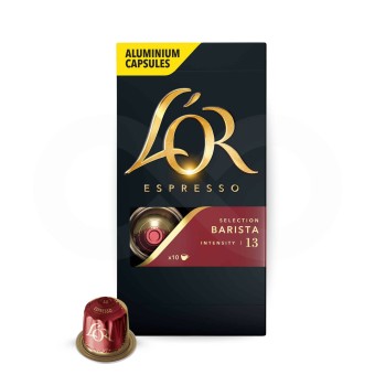L�OR� C�psulas Nespresso Barista 10 un.