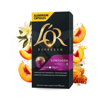 L�OR� C�psulas Nespresso Sontuoso 10 un.