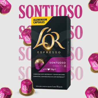 L�OR� C�psulas Nespresso Sontuoso 10 un.