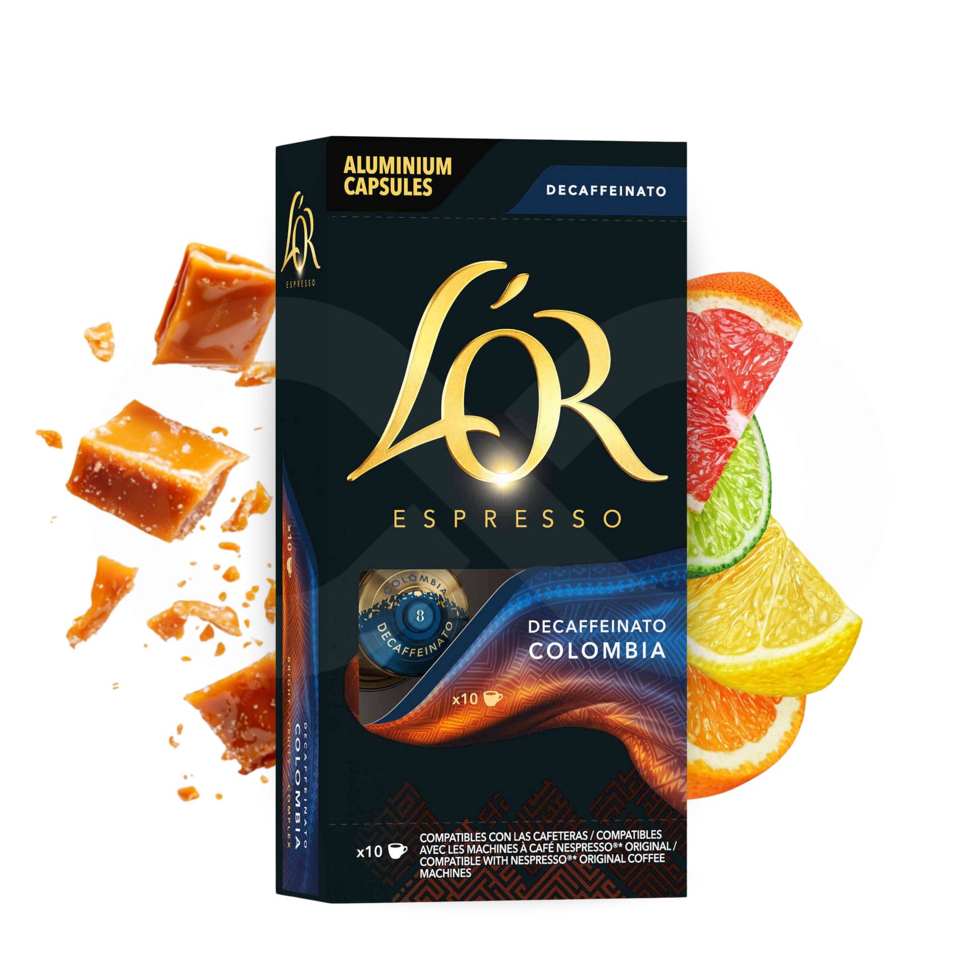 L´ORŽ Nespresso Capsules Colombia Decaf 10 un.