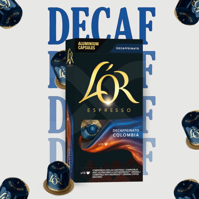 L´ORŽ Nespresso Capsules Colombia Decaf 10 un.
