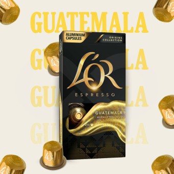 L�OR� C�psulas Nespresso Guatemala 10 un.