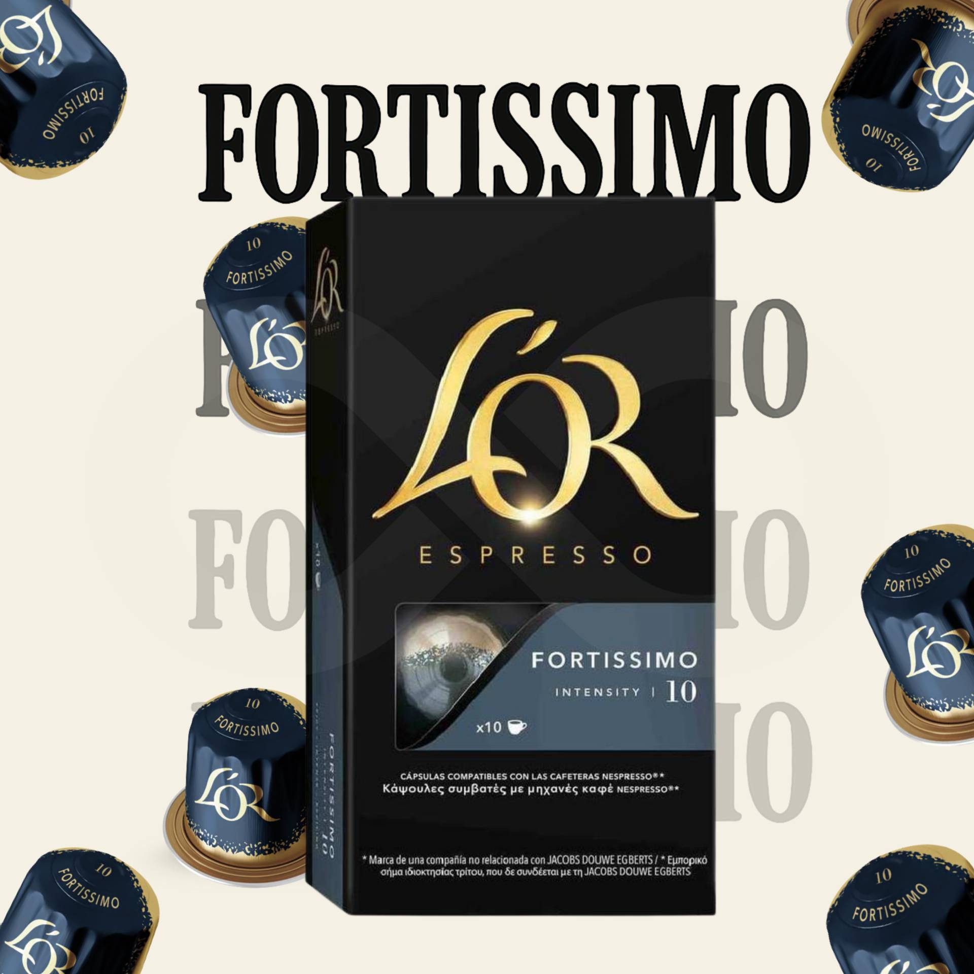 L´OR® Cápsulas Nespresso Fortissimo 10 uds.