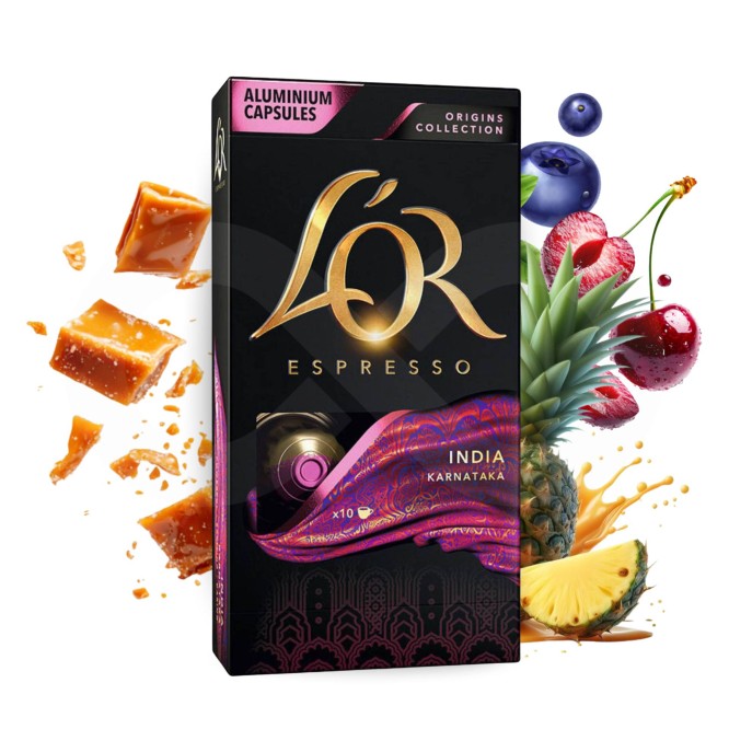 L´ORŽ Nespresso Capsules India 10 un.