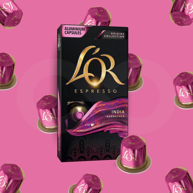 L´ORŽ Nespresso Capsules India 10 un.