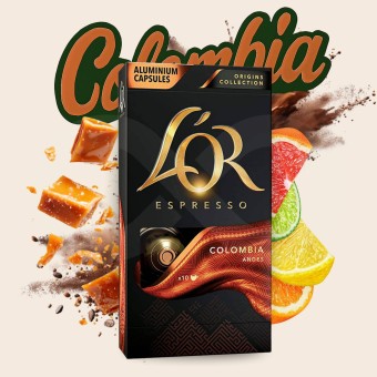 L´OR® Cápsulas Nespresso Colombia 10 uds.