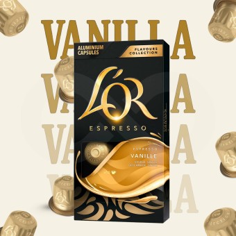 L�OR� C�psulas Nespresso Baunilha 10 un.