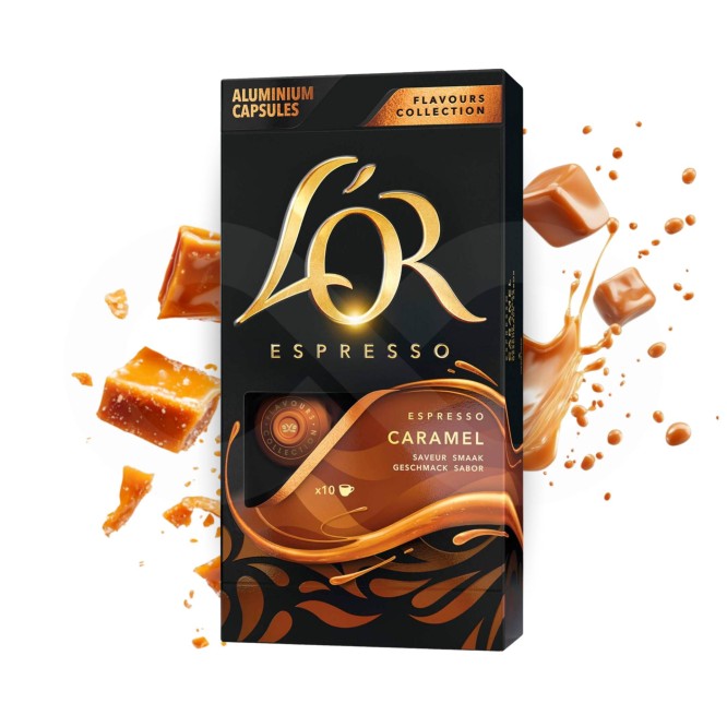 L�OR� Capsules Nespresso Caramel 10 st.