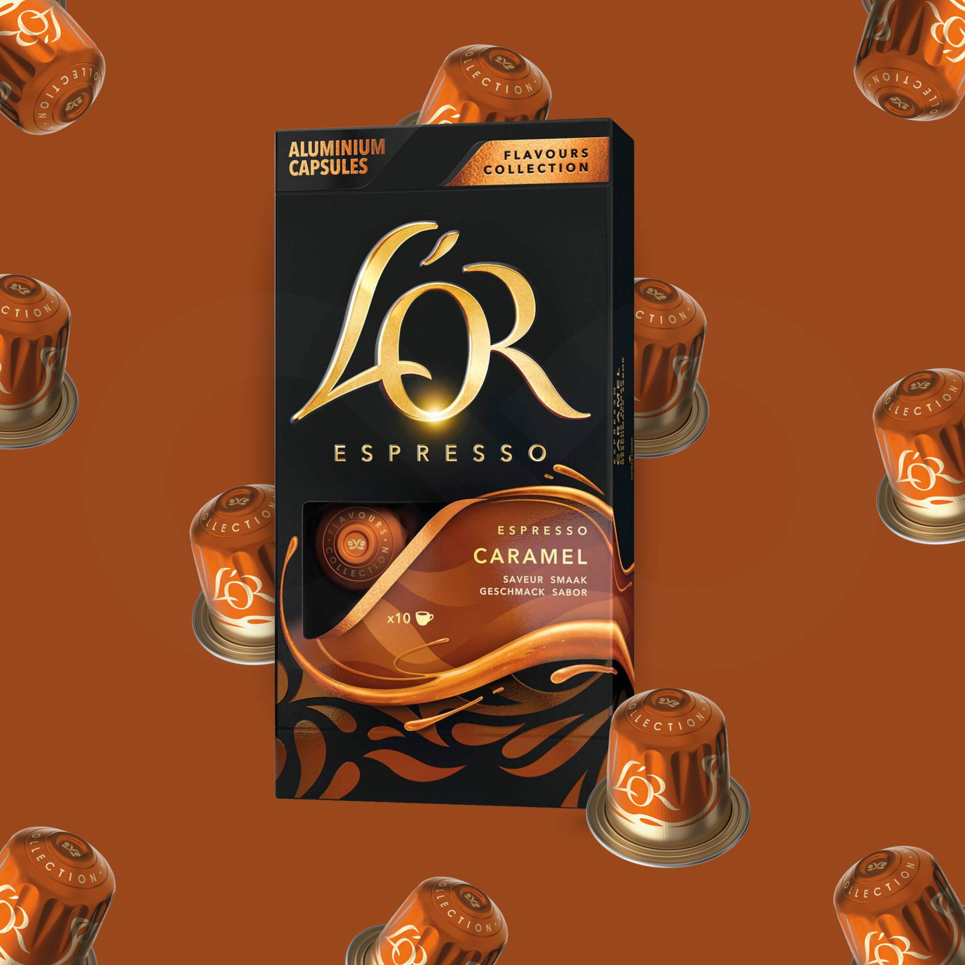L´ORŽ Capsules Nespresso Caramel 10 st.