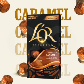 L�OR� C�psulas Nespresso Caramelo 10 un.