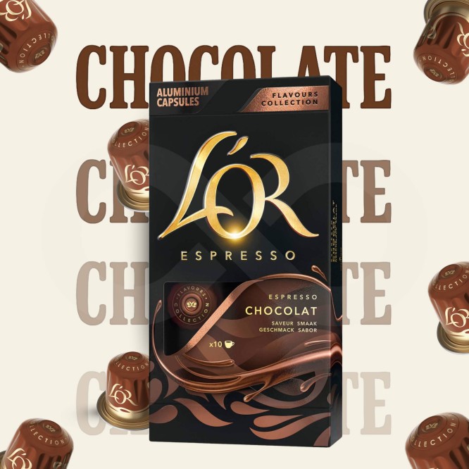 L´OR® Capsules Nespresso Chocolat 10 u.