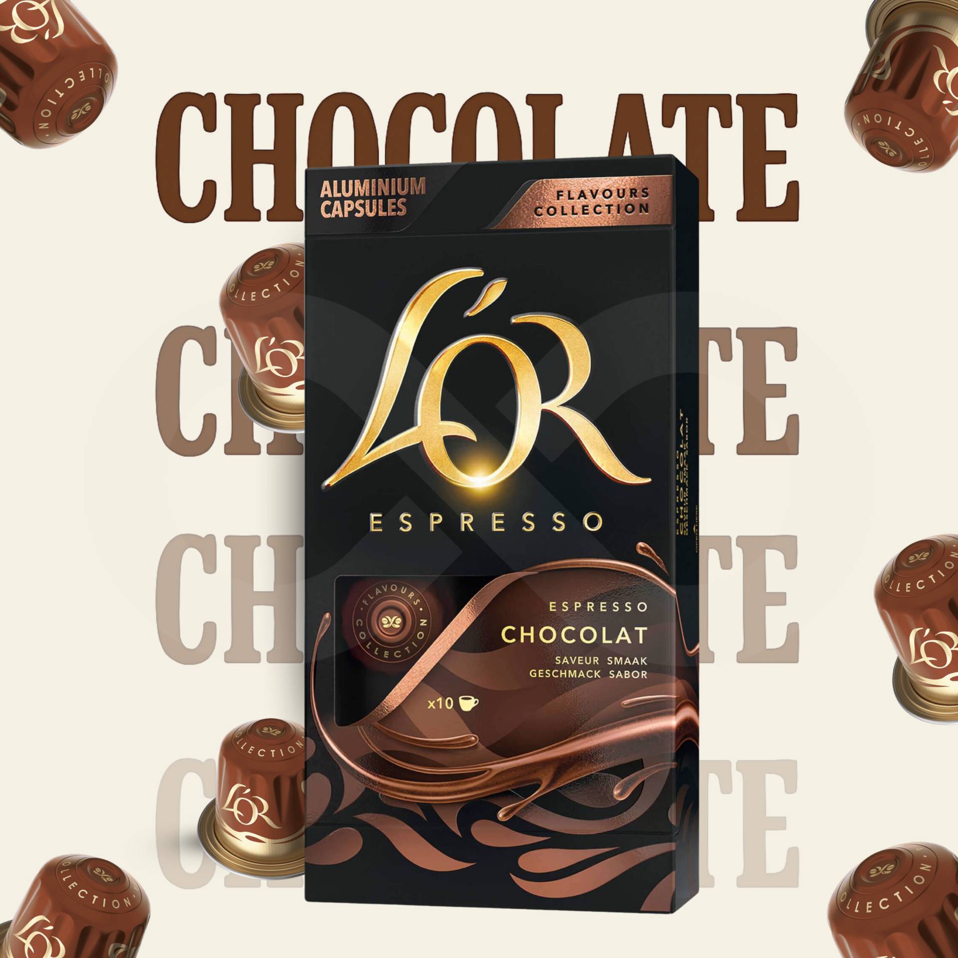 L´OR® Capsules Nespresso Chocolat 10 u.