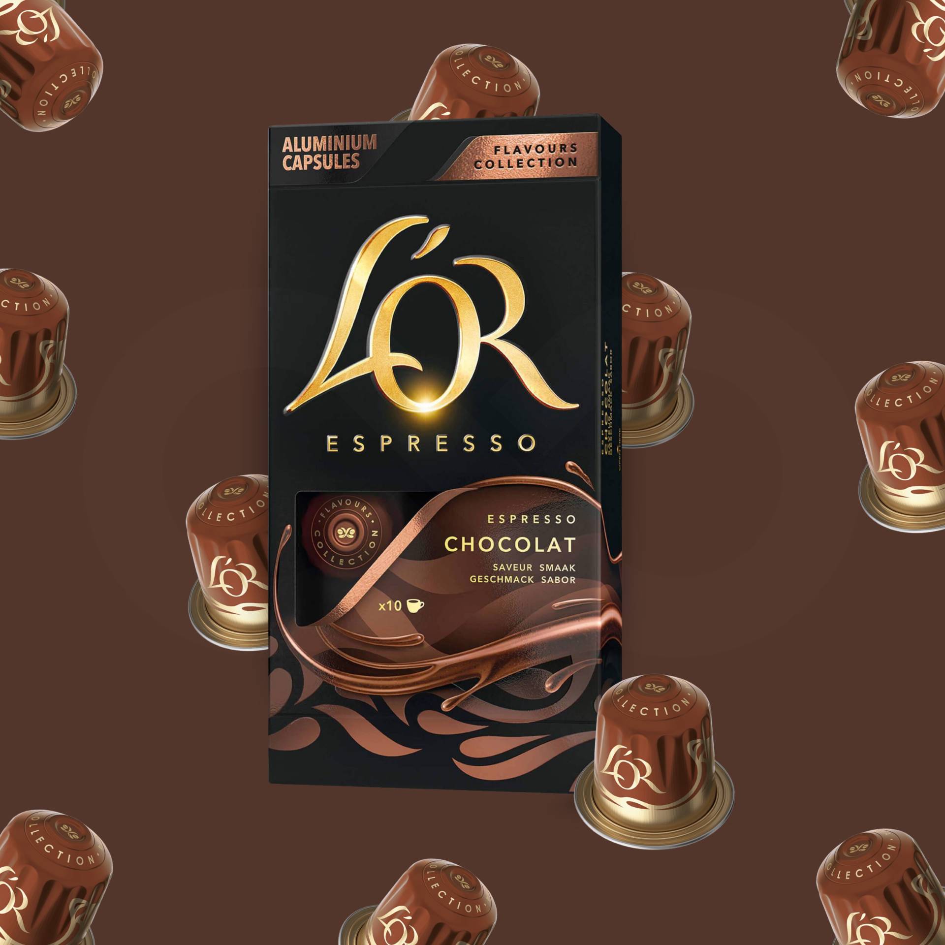 L´OR® Capsules Nespresso Chocolat 10 u.