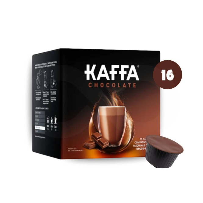 KAFFA� C�psulas Dolce Gusto Chocolate 16 un.