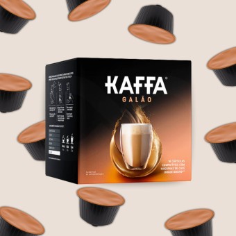 KAFFA® Cápsulas Dolce Gusto Galão 16 uds.