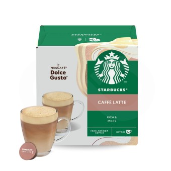 STARBUCKS� Dolce Gusto Capsules Caff� Latte 12 un.