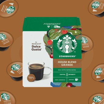 STARBUCKS® Capsules Dolce Gusto House Blend 12 u.