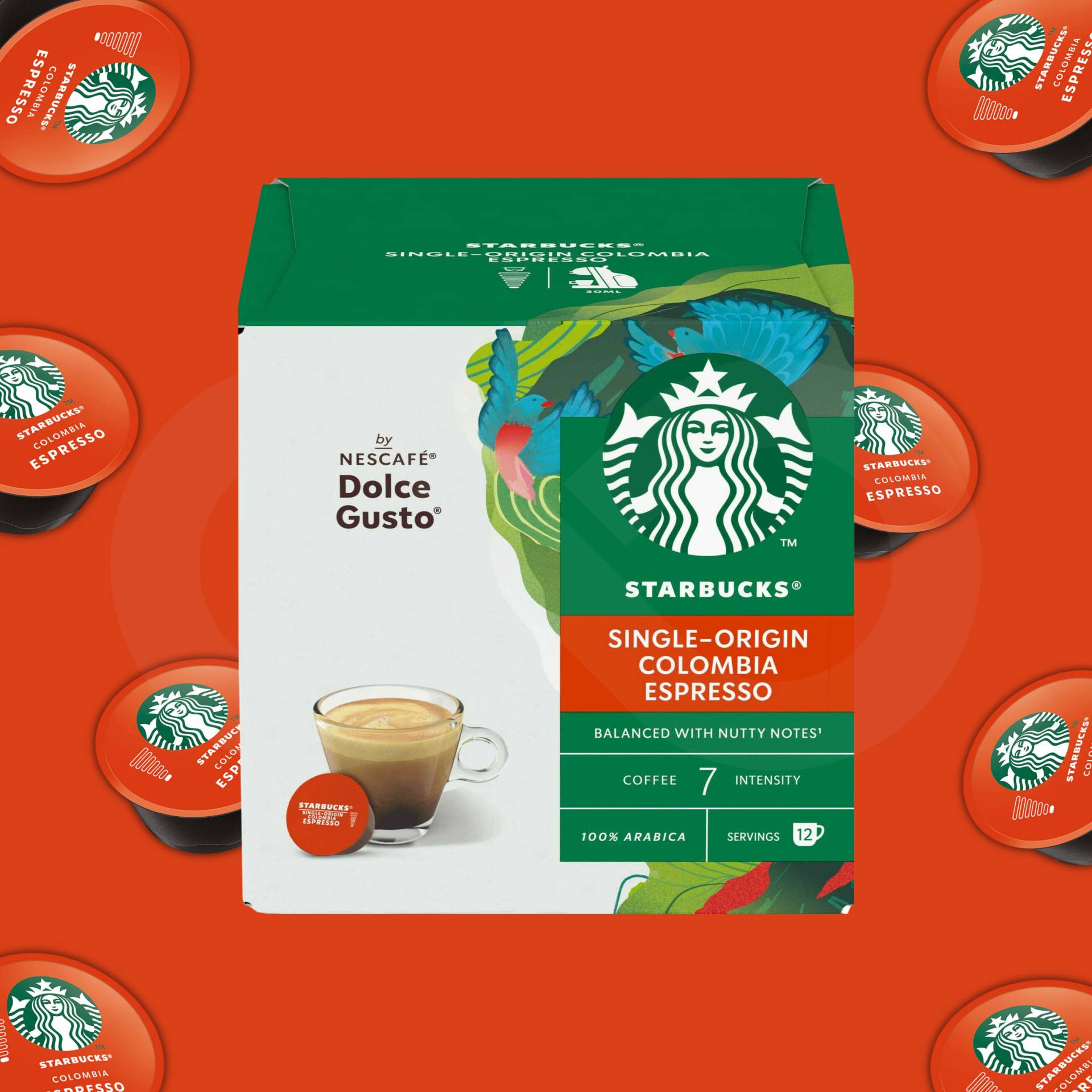 STARBUCKS® Kapseln Dolce Gusto Colombia 12 Stk.