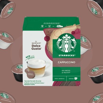 STARBUCKS® Capsules Dolce Gusto Cappuccino 6 u.