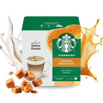 STARBUCKS® Dolce Gusto Capsules Caramel Macchiato 6 un.
