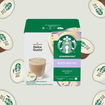 STARBUCKS� Capsules Dolce Gusto White Mocha 6 u.