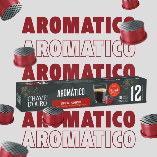 CHAVE D´OURO® Cápsulas Delta Q Aromático 10 un.