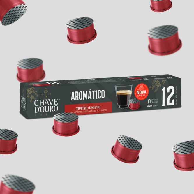 CHAVE D´OURO® Cápsulas Delta Q Aromático 10 un.