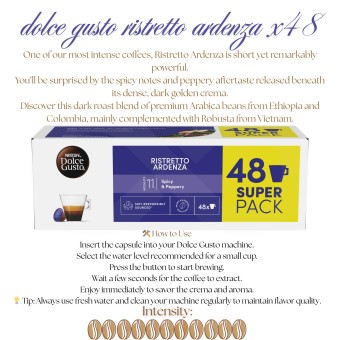 DOLCE GUSTO® Capsules Dolce Gusto Ristretto Ardenza 48 u.